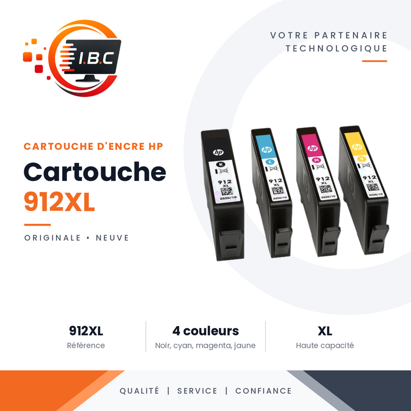 Cartouche d’encre HP 912XL