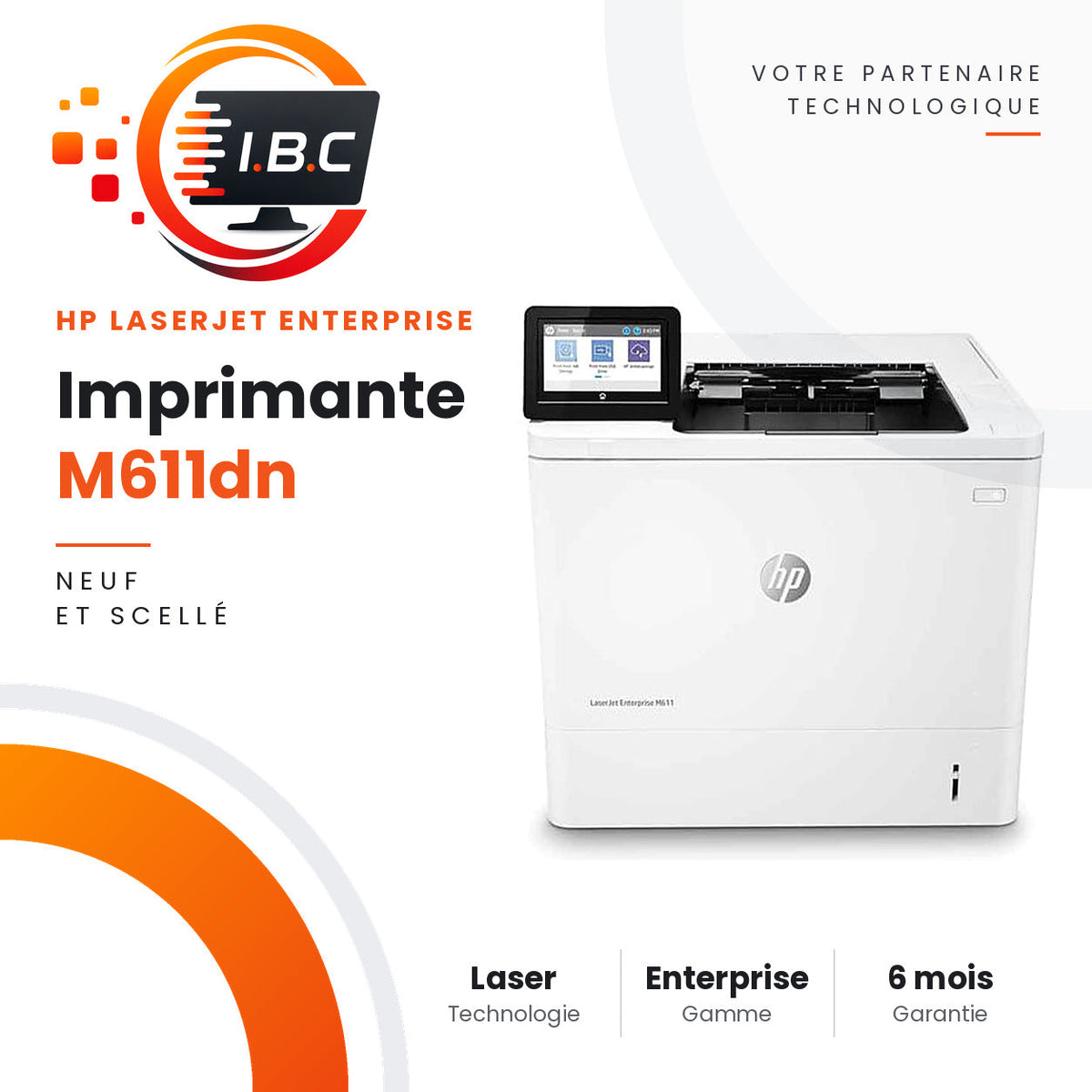IBC - HP LaserJet Enterprise M611dn