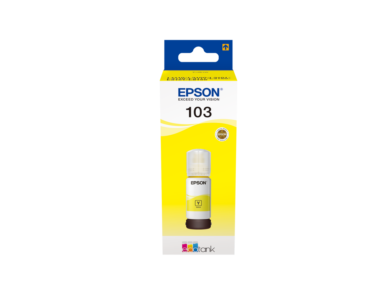Bouteille d'encre Epson 103 EcoTank jaune
