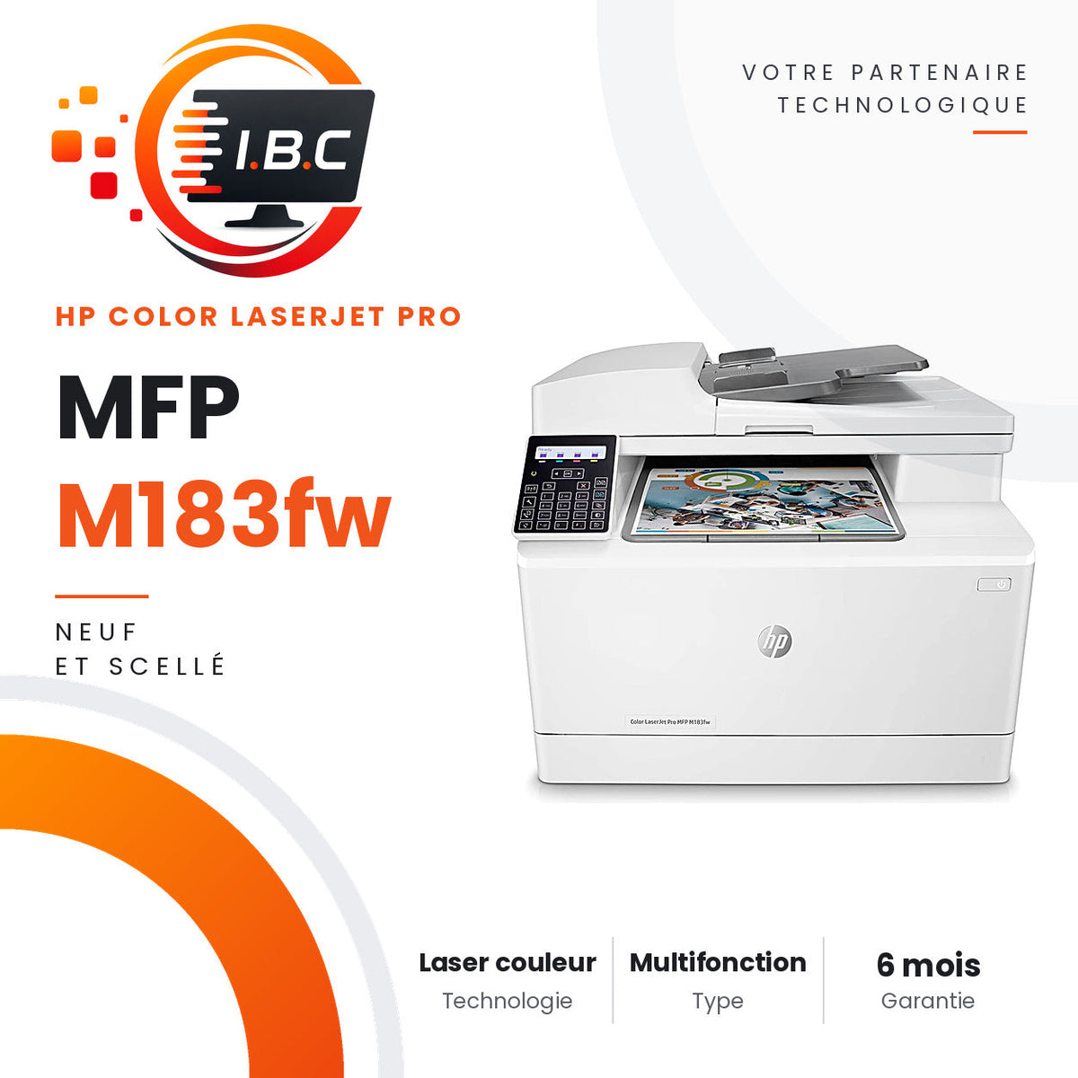 IBC - HP Color LaserJet Pro MFP M183fw