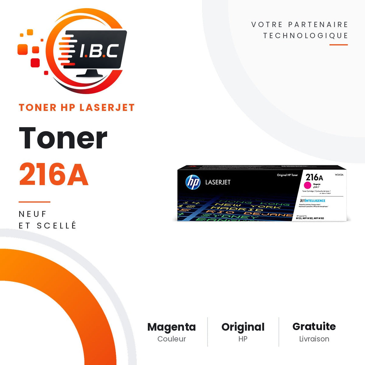 IBC - Toner HP 216A magenta