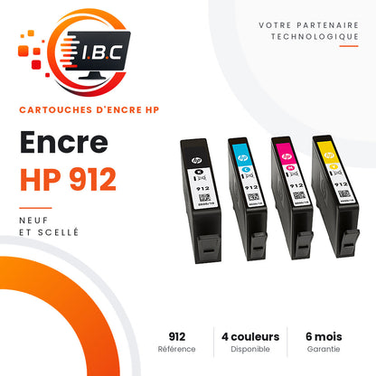 IBC - Cartouches d'encre HP 912