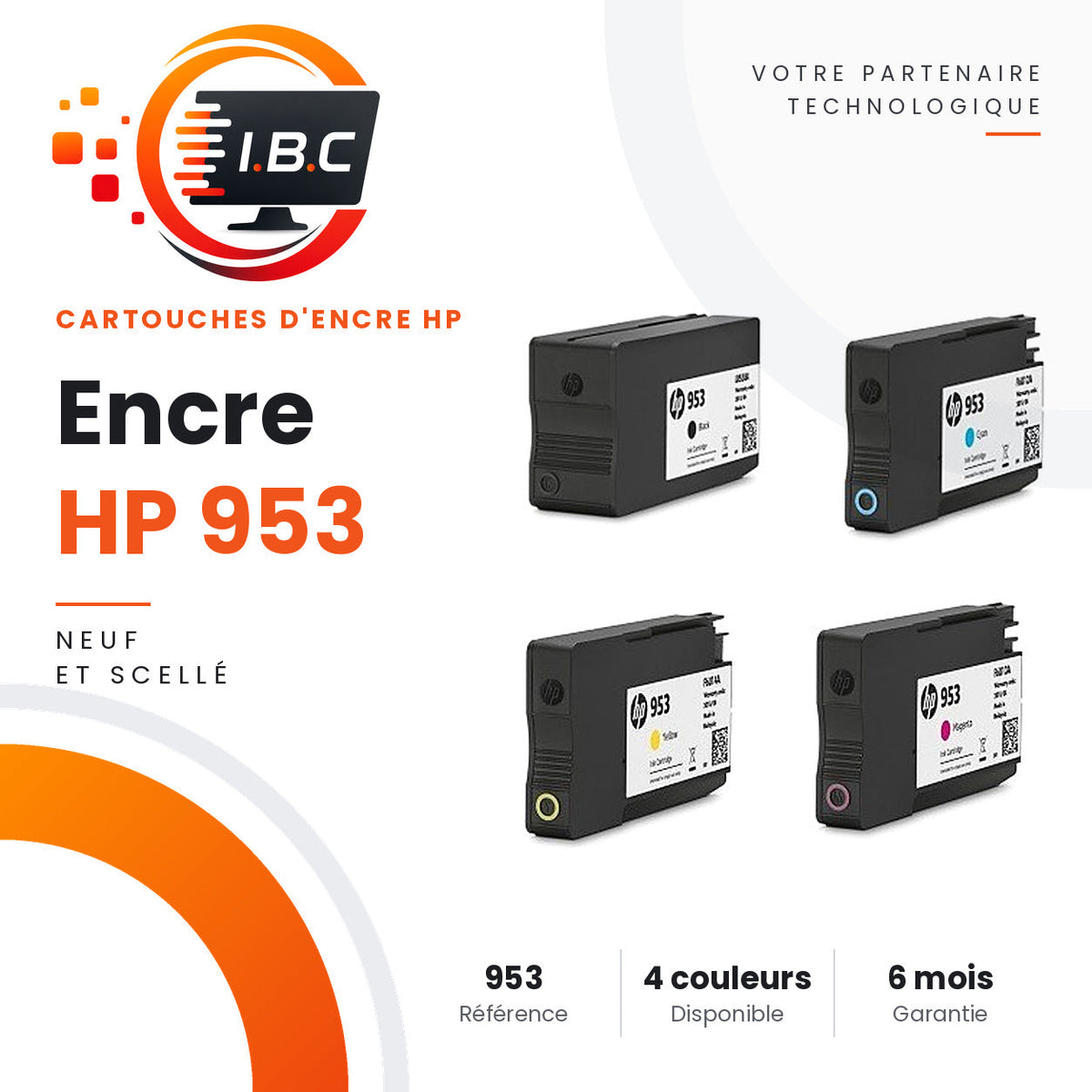 IBC - Cartouches d'encre HP 953