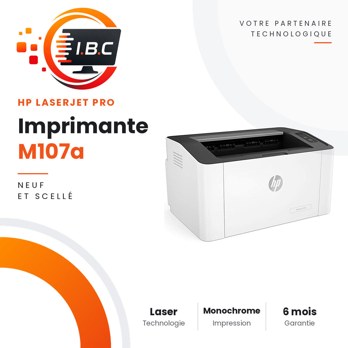 IBC - HP LaserJet Pro M107a