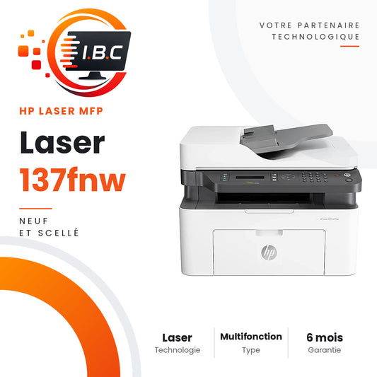 IBC - HP Laser MFP 137fnw