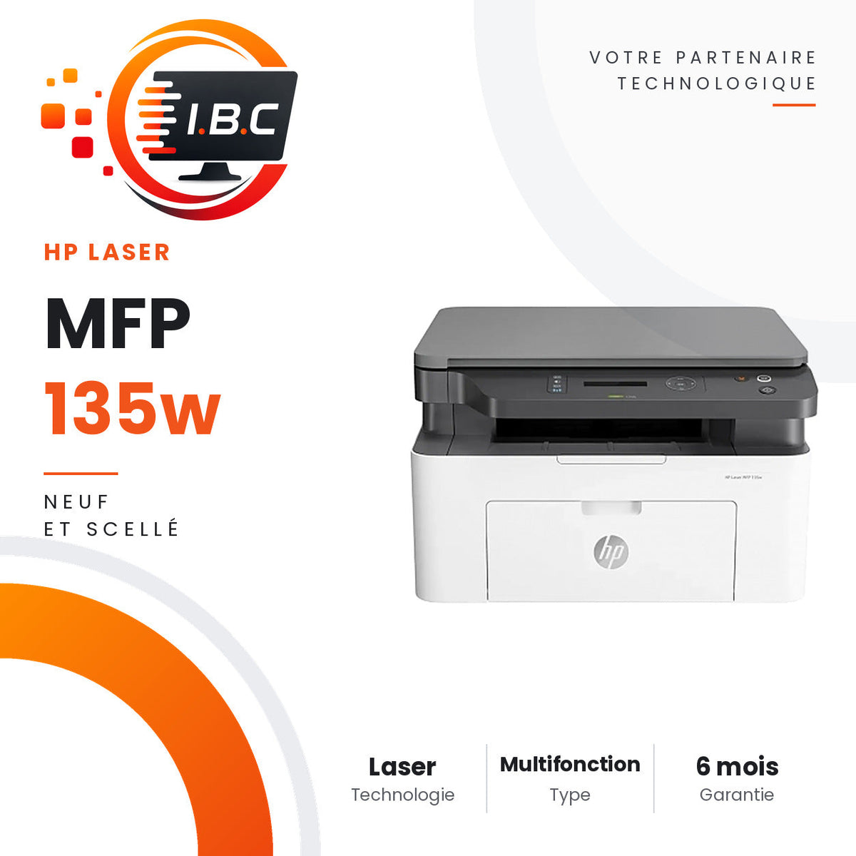 IBC - HP Laser MFP 135w