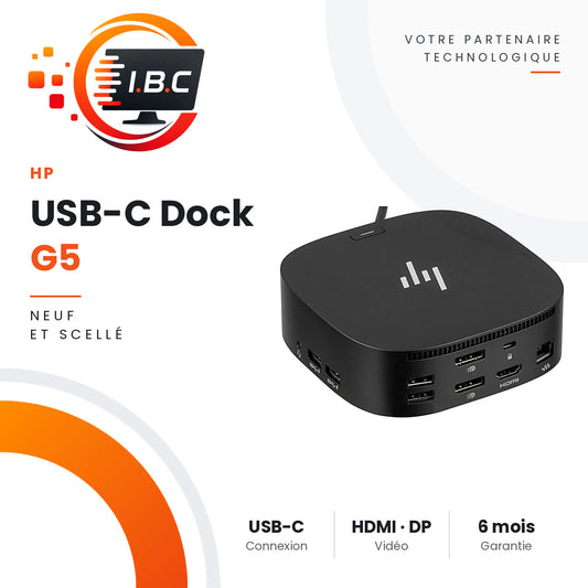 Station d'accueil HP USB-C Dock G5