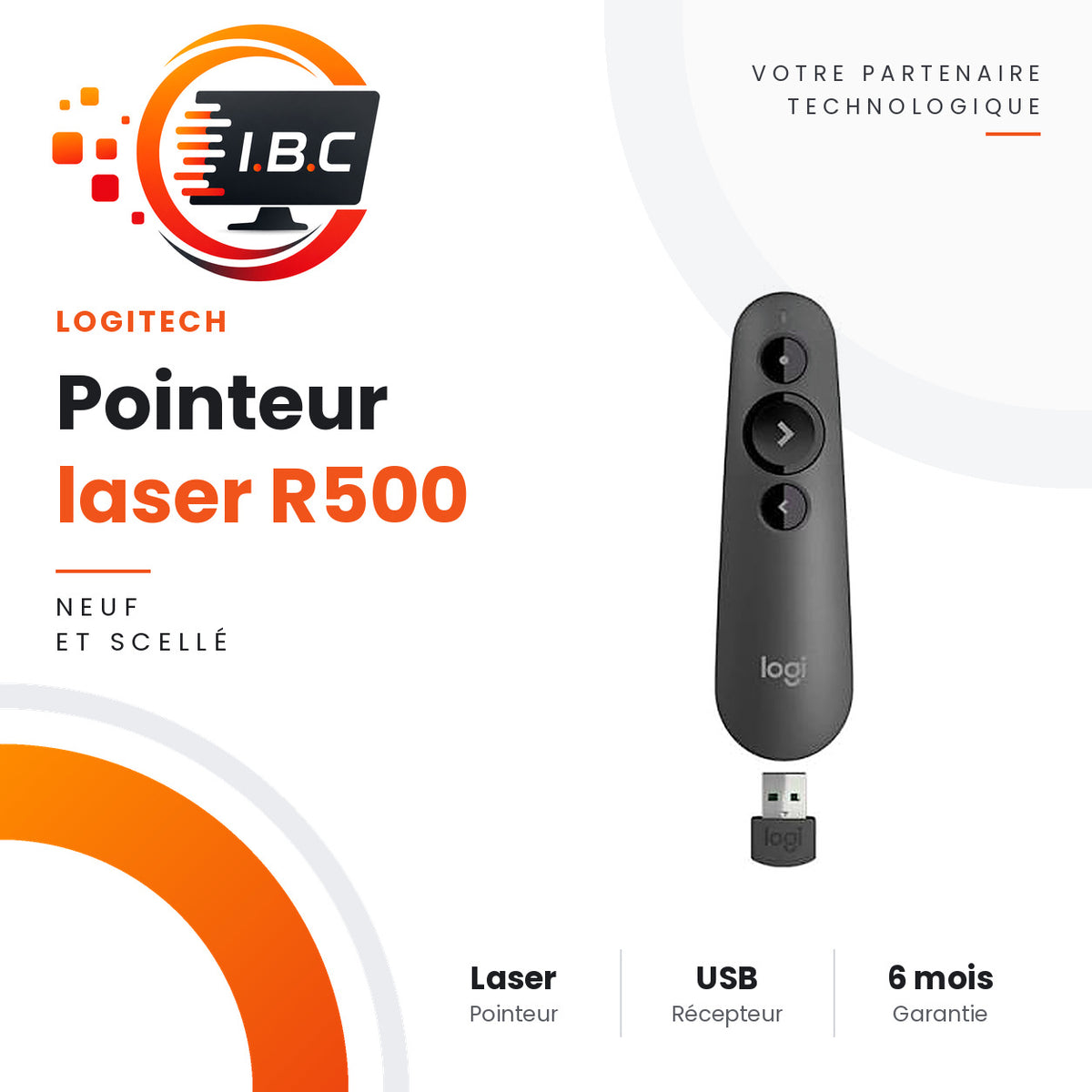 Pointeur laser Logitech R500