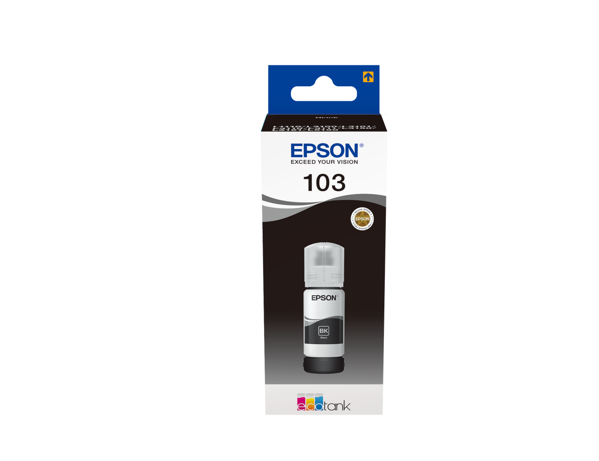 Bouteille d'encre Epson 103 EcoTank noir
